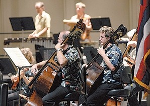 Musicians with the Honolulu Symphony played a special performance of 